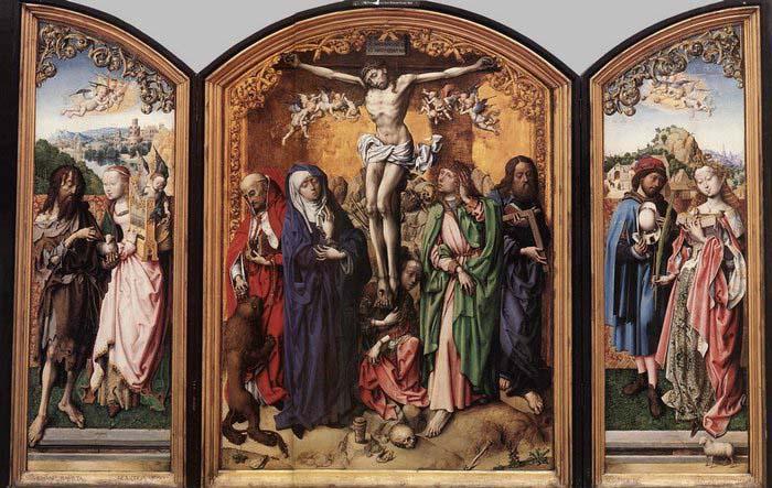 MASTER of the St. Bartholomew Altar Crucifixion Altarpiece